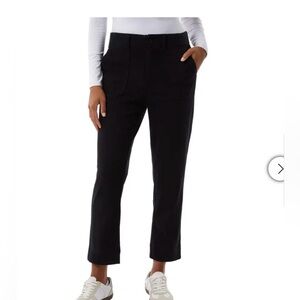 Women's Black 32 Degrees Women's Twill Ankle Pant